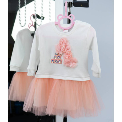 Сукня для дівчинки (лонгслів + фатін)